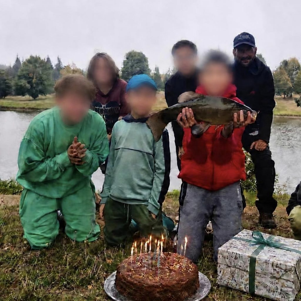 Anniversaire peche enfant